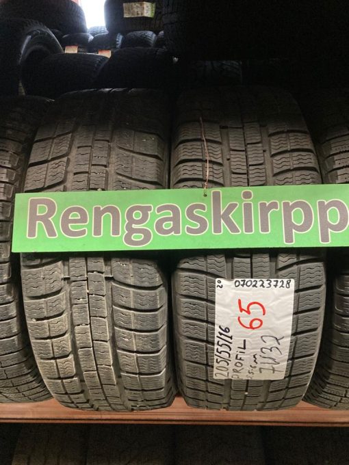 205/55R16 Profil kitka 5,5-6mm / 7V32