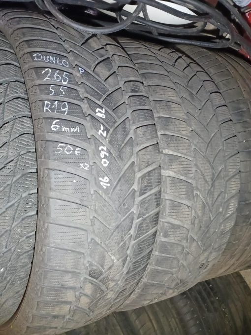 265/55R19 Dunlop Keski-Euroopan kitka 6mm / K4