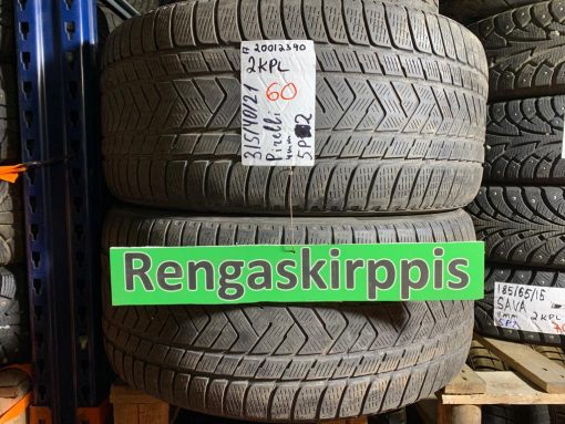 K 315/40R21 Pirelli kitka 4mm DOT17 5P2