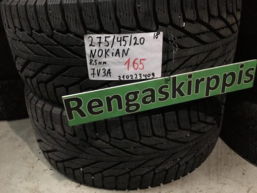 K 275/45R20 Nokian kitka 8,5mm DOT18 7V3A