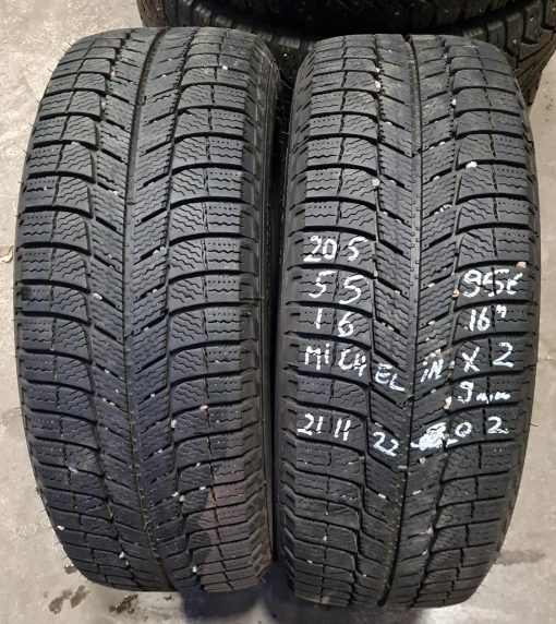 K 205/55R16 Michelin kitka 9mm / K14