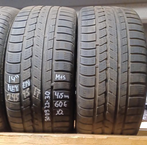 245/45R17 Nexen M+S kitka 4,5mm / 4P47