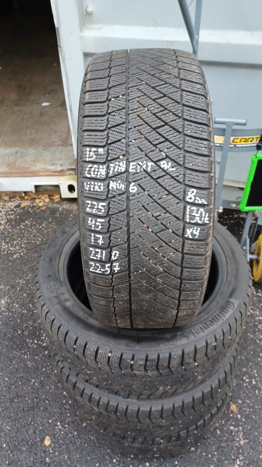 225/45R17 Continental kitka 8mm / K7