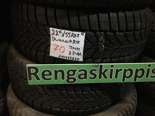 K 225/55R17 Dunlop kitka 7mm DOT18 K2-V