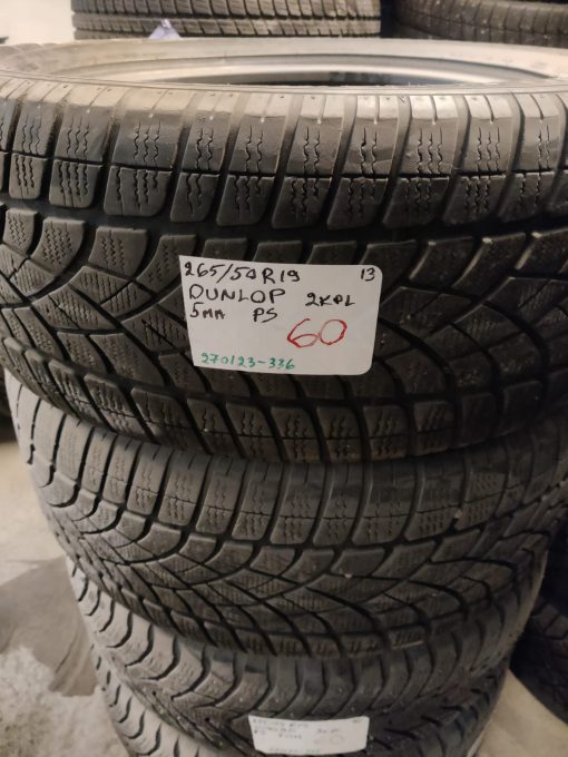 265/50R19 Dunlop kitka 5mm / 3P5-3