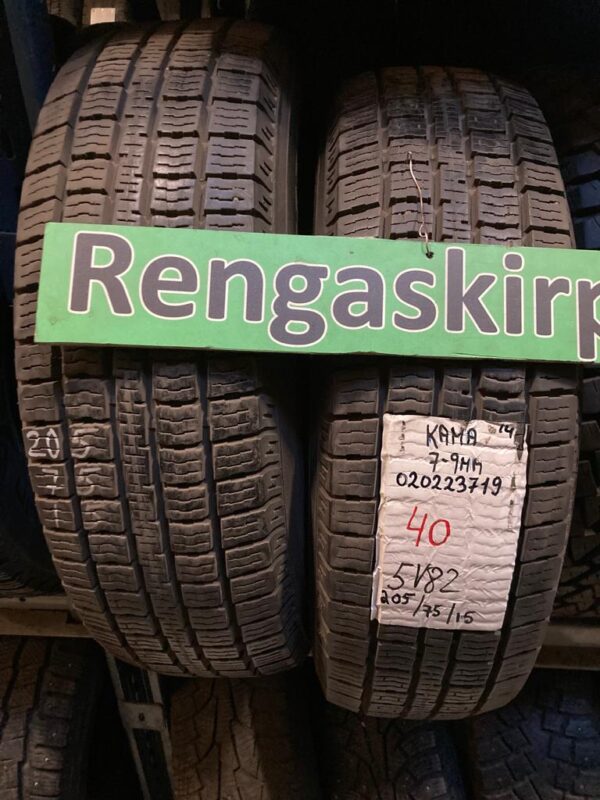 K 205/75R15 Kama kitka 7-9mm DOT14 5V82