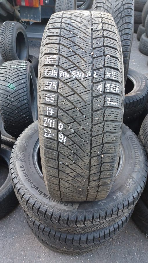 K 225/65R17 Continental kitka 7mm / K12