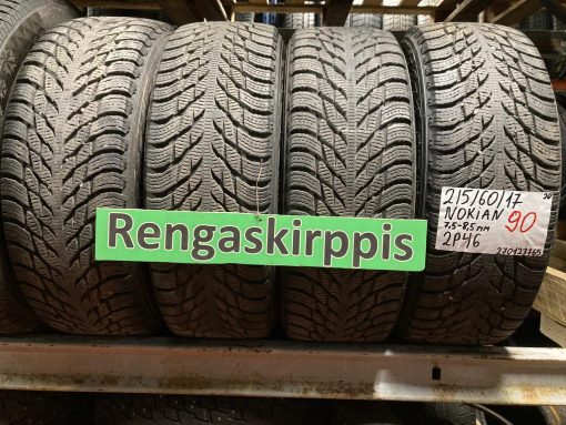 K 215/60R17 Nokian kitka 7.5-8,5mm DOT20 2P46