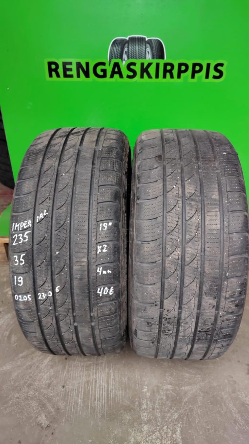 K 235/35R19 Imperial kitka 4mm K8