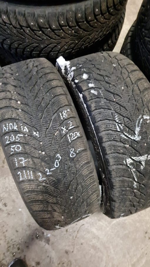 205/50R17 Nokian kitka 8mm / 4P32