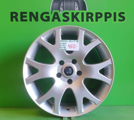 18" 5x120 ET46 K74,1 18"x8,5