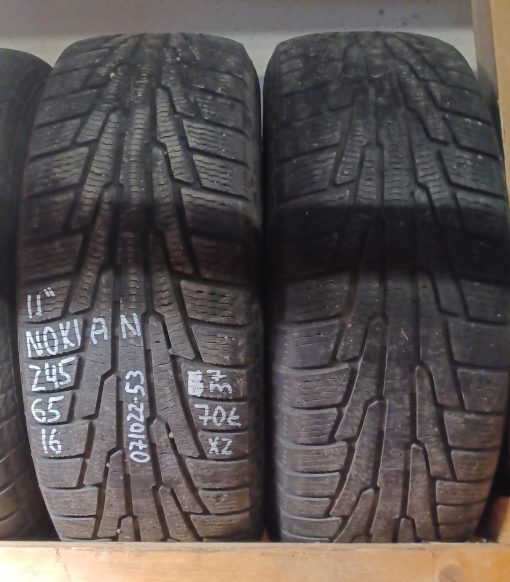 245/65R16 Nokian kitka 6mm / 3P17