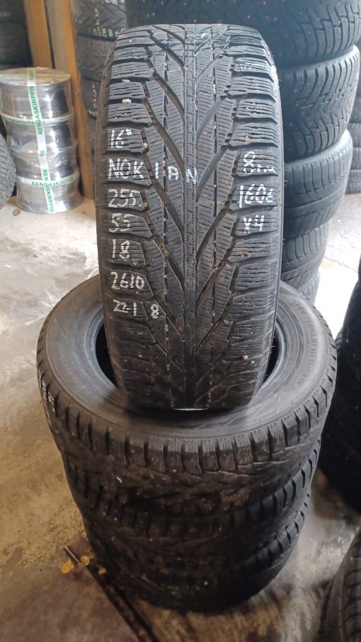 K 255/55R18 Nokian kitka 8mm / K14