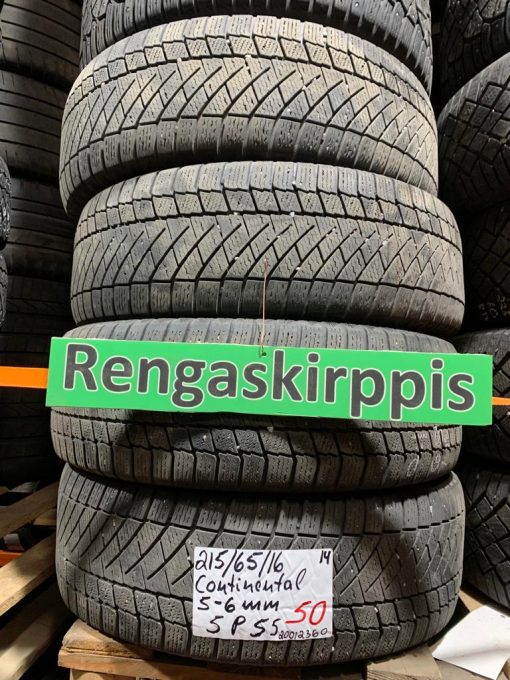 K 215/65R16 Continental kitka 5-6mm DOT14 5P55