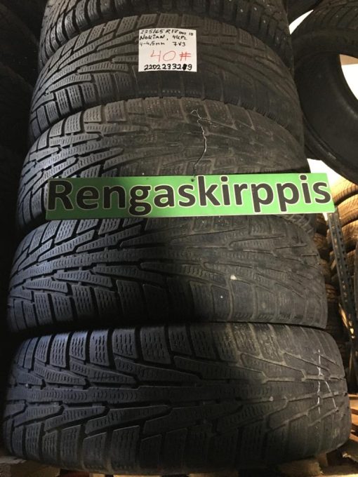 K 225/65R17 Nokian kitka 4-4,5mm DOT10 7V3