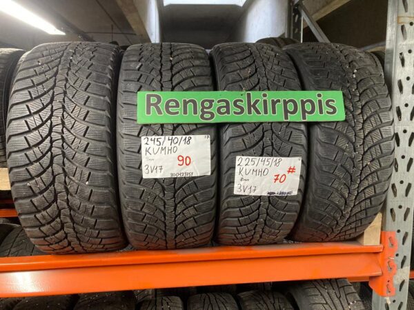 K 225/45R18 Kumho kitka 8mm DOT17 3V17