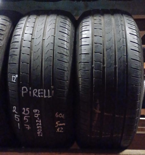 225/55R17 Pirelli kesä 5mm / 4P33