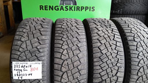 225/60R17 Continental IceContact 2 nasta 5mm / K15