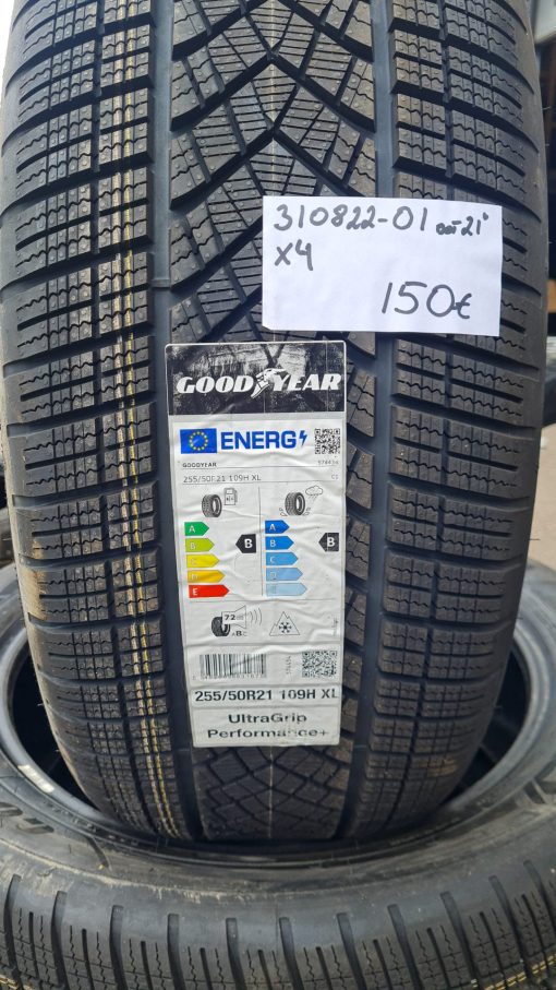 k 255/50R21 GoodYear ajamattomat EU kitka DOT21