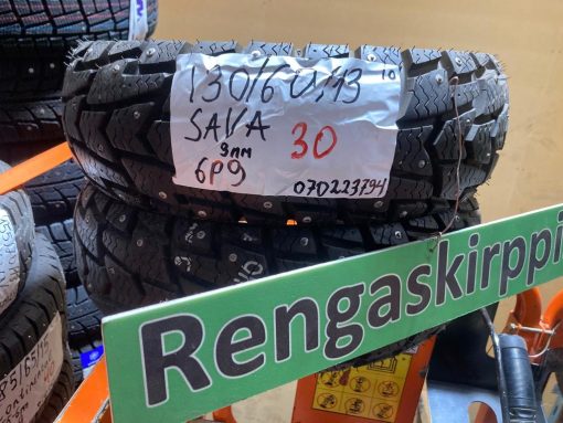 K 130/60R13 Sava nasta 9mm DOT10 7P2-2