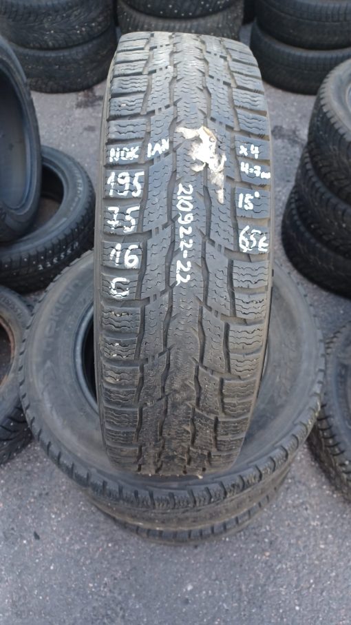 K 195/75R16C Nokian kitka 4-7mm / 4V40