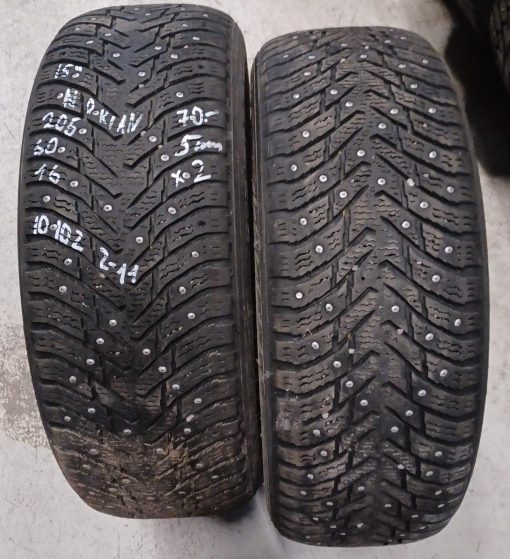 k 205/60R16 Nokian 5mm nasta/ 4V50