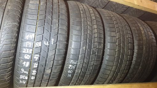 235/60R18 Pirelli Keski-EU kitka kesäkäyttöön 9mm / 5P54