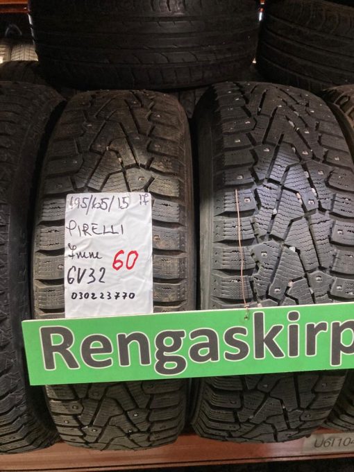 K 195/65R15 Pirelli nasta 7mm DOT17 6V32