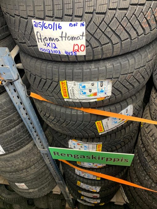 215/60R16 Pirelli kitka ajamattomat / 4V55