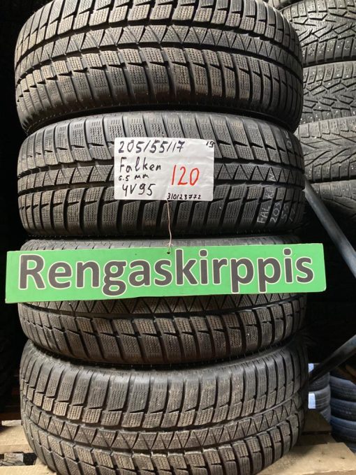 205/55R17 Falken kitka 6,5mm / 4V95