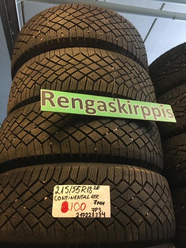 215/55R18 Continental kitka 7mm / 7P3