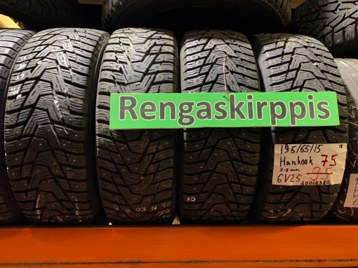 K 195/65R15 Hankook nasta 7-8mm DOT18 6V25