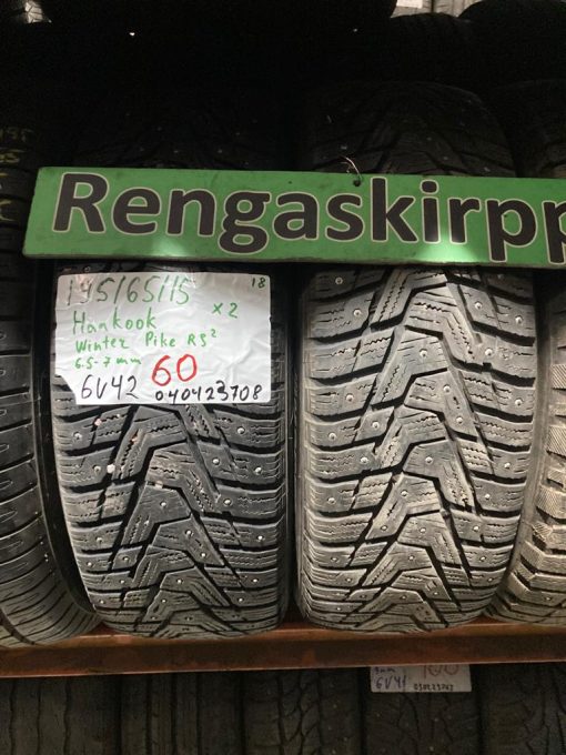 K 195/65R15 Hankook Winter IPike RS2 nasta 6,5-7mm 6V42