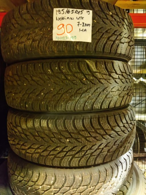 K 195/65R15 Nokian kitka 7-8mm / 1-1A