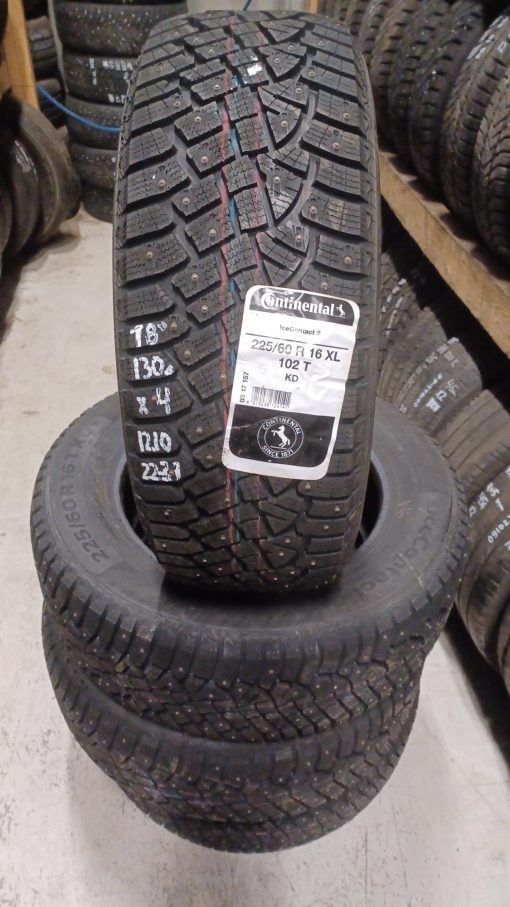 K 225/60R16 Continental nasta ajomattomat / 4V27