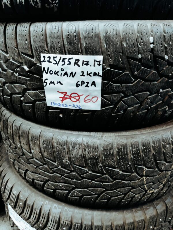 K 225/55R17 Nokian kitka 5mm / K2-K