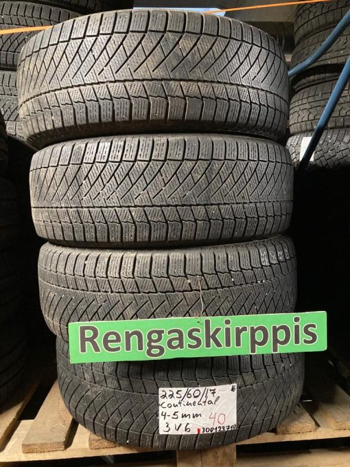 K 225/60R17 Continental kitka 4-5mm DOT16 3V6