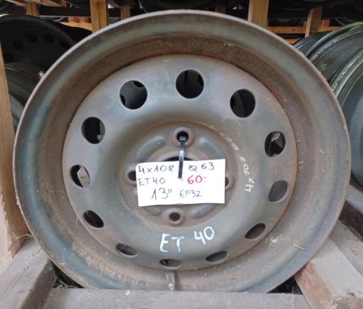 13" 4x108 Kr63 Et40