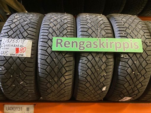 K 215/55R18 Continental kitka 6,5mm DOT19 6V15