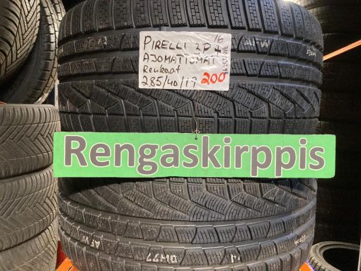 285/40R19 Pirelli kitka ajamattomat / 3P7