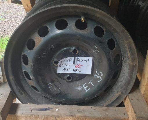 14" 4x98 ET35 K57,1