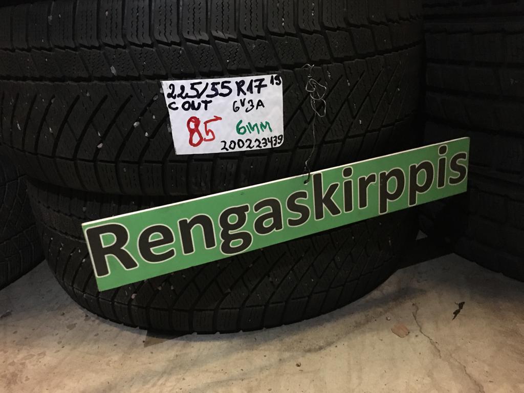 225/55R17 Continental kitka 6mm # / 3V11-3