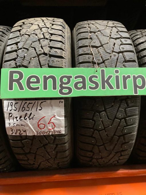 K 195/65R15 Pirelli nasta 7,5mm DOT14 3V24