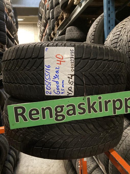 K 205/55R16 Goodyear kitka 4,5mm DOT14 4P54