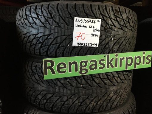 K 225/55R17 Nokian kitka 6,5mm DOT16 9P1A