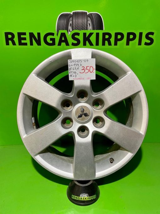 18" 6x139,7 KR67,1 ET46 18x7" mitshubishi oem***