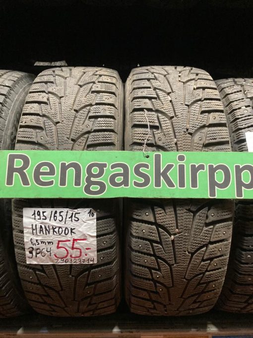 K 195/65R15 Hankook nasta 6,5mm 3P64