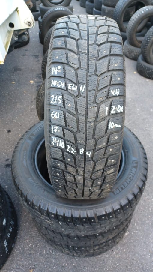 215/60R17 Michelin nasta 7-8mm / K12