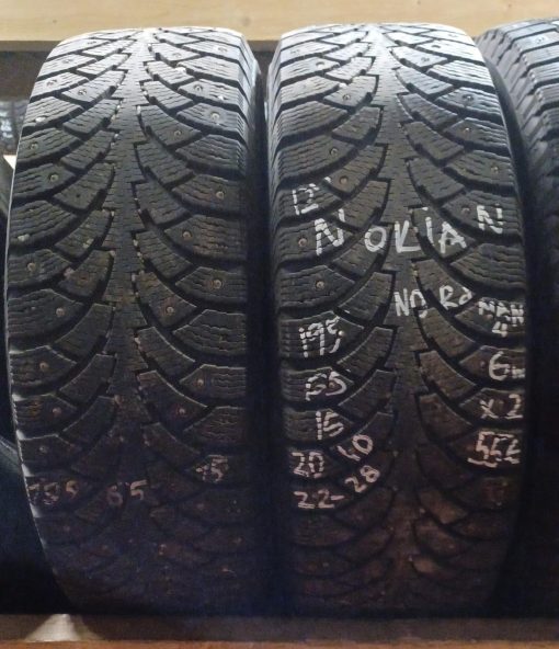 K 195/65R15 Nokian nasta 6mm / 2V24