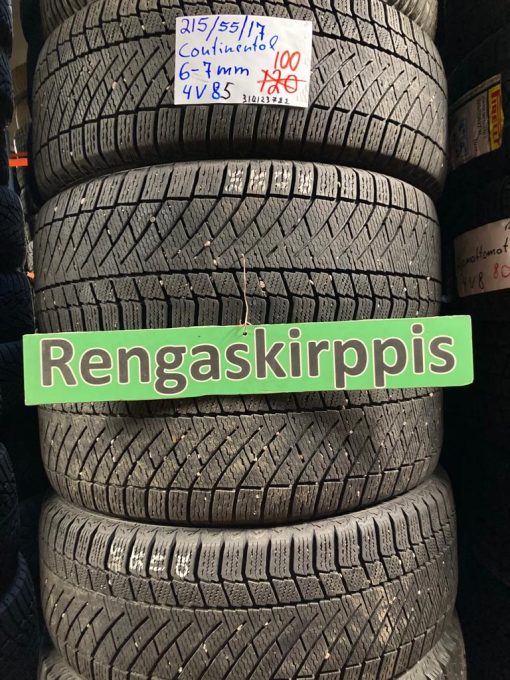 215/55R17 Continental kitka 6mm / 4V85
